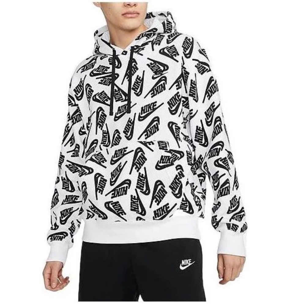 NIKE Essentials allover print hoodie